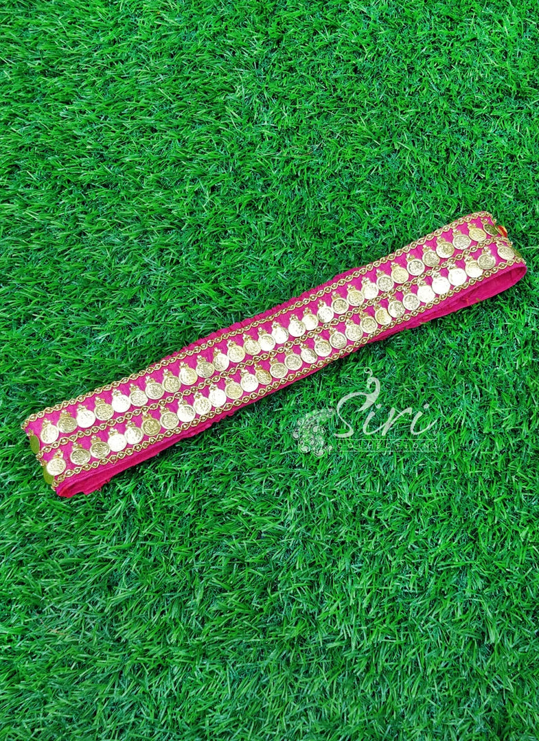 Beautiful HandWork Belt In Lakshmi Kasu