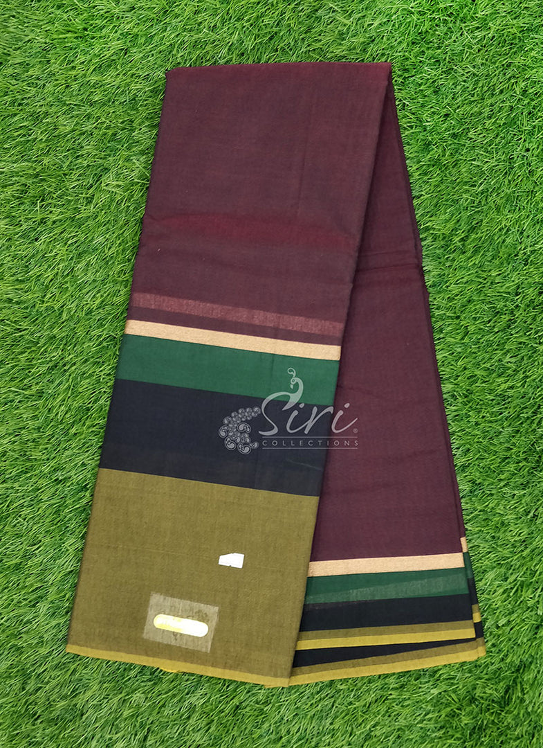 Elegant Simple Cotton Saree