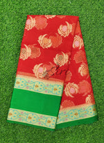 Load image into Gallery viewer, Beautiful Munga Kota Saree in Paithani Border
