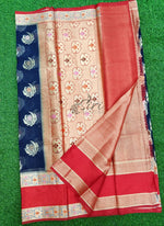 Load image into Gallery viewer, Beautiful Munga Kota Saree in Paithani Border