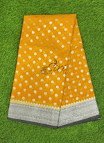 Load image into Gallery viewer, Beautiful Banarasi Semi Georgette Saree in Contrast Border