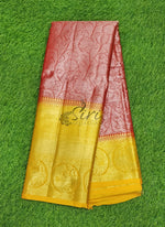 Load image into Gallery viewer, Beautiful Soft Banarasi Brocade Kora Saree