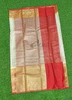 Load image into Gallery viewer, Beautiful Soft Banarasi Brocade Kora Saree