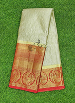 Load image into Gallery viewer, Beautiful Soft Banarasi Brocade Kora Saree