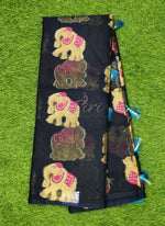 Load image into Gallery viewer, Beautiful Soft Organza Saree in Contrast Pallu