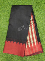 Load image into Gallery viewer, Elegant Jute Silk Saree in Temple Borders