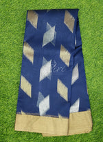 Load image into Gallery viewer, Lovely Silk Cotton Saree in Gold and Silver Zari