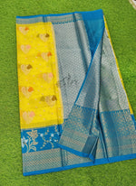 Load image into Gallery viewer, Beautiful Fancy Saree in Contrast Border and Rich Pallu