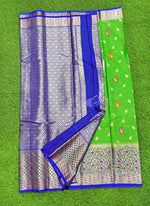 Load image into Gallery viewer, Beautiful Fancy Silk Saree in Rich Paithani Borders