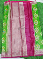 Load image into Gallery viewer, Lightweight Kora Silk Saree with Floral Weave with Blouse