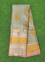 Load image into Gallery viewer, Beautiful Designer Kanchipuram Ragini Pattu Saree