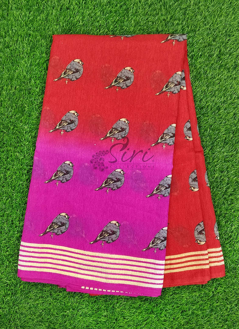 Fancy Printed Soft Jute Silk