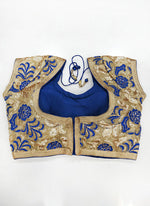 Load image into Gallery viewer, Embroidery and Sequins Work Stitched Padded Blouse