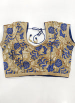 Load image into Gallery viewer, Embroidery and Sequins Work Stitched Padded Blouse