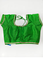 Load image into Gallery viewer, Designer Green Padded Stitched Blouse