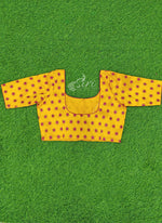 Load image into Gallery viewer, Beautiful Yellow Blouse in Small Embroidery Work Butis