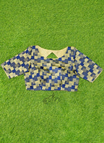 Load image into Gallery viewer, Lovely Designer Blouse in Geometric Checks Design