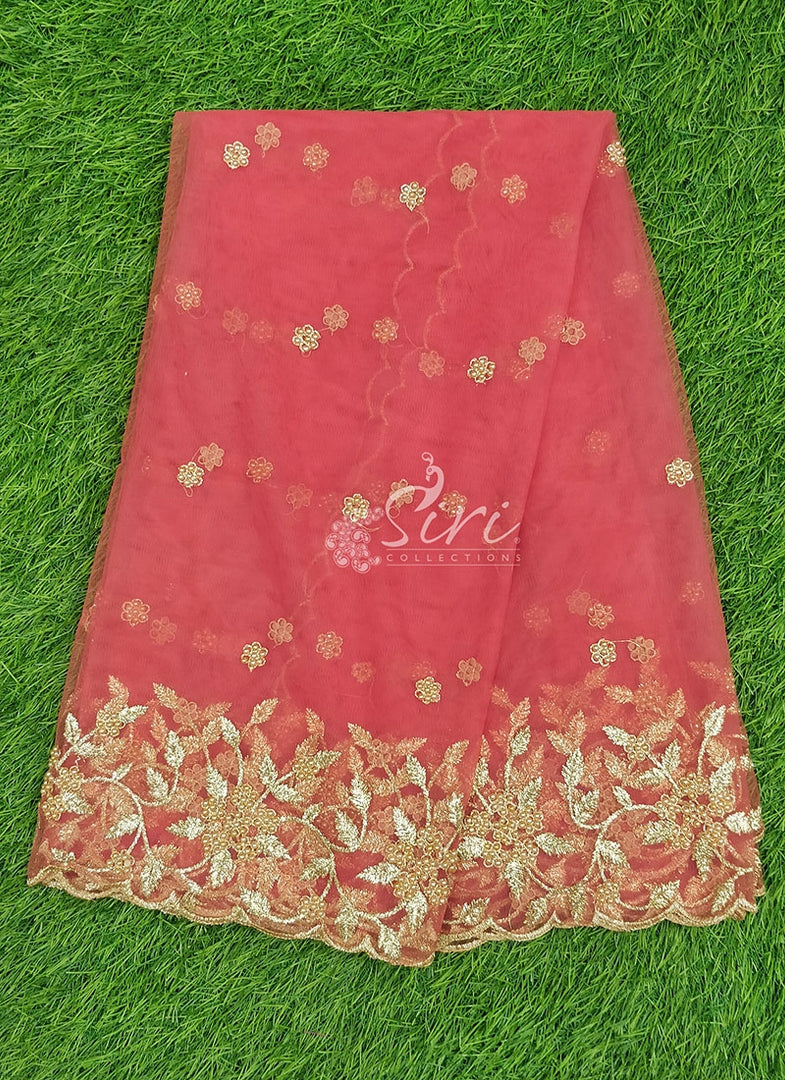 Designer Net Cut Work Dupatta