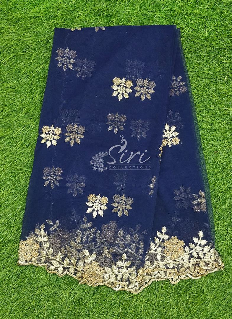 Designer Net Cut Work Dupatta