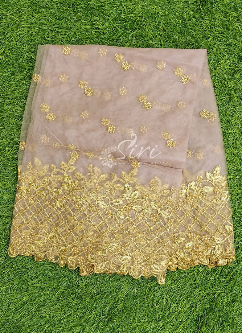 Designer Net Cut Work Dupatta