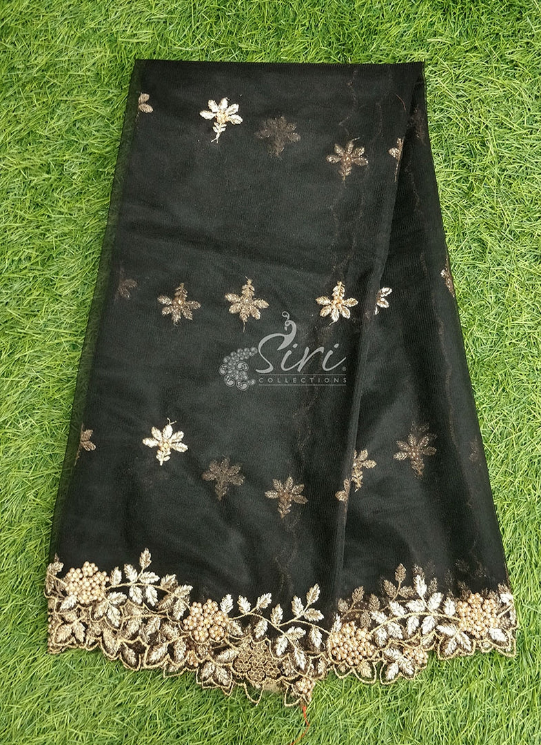 Designer Net Cut Work Dupatta