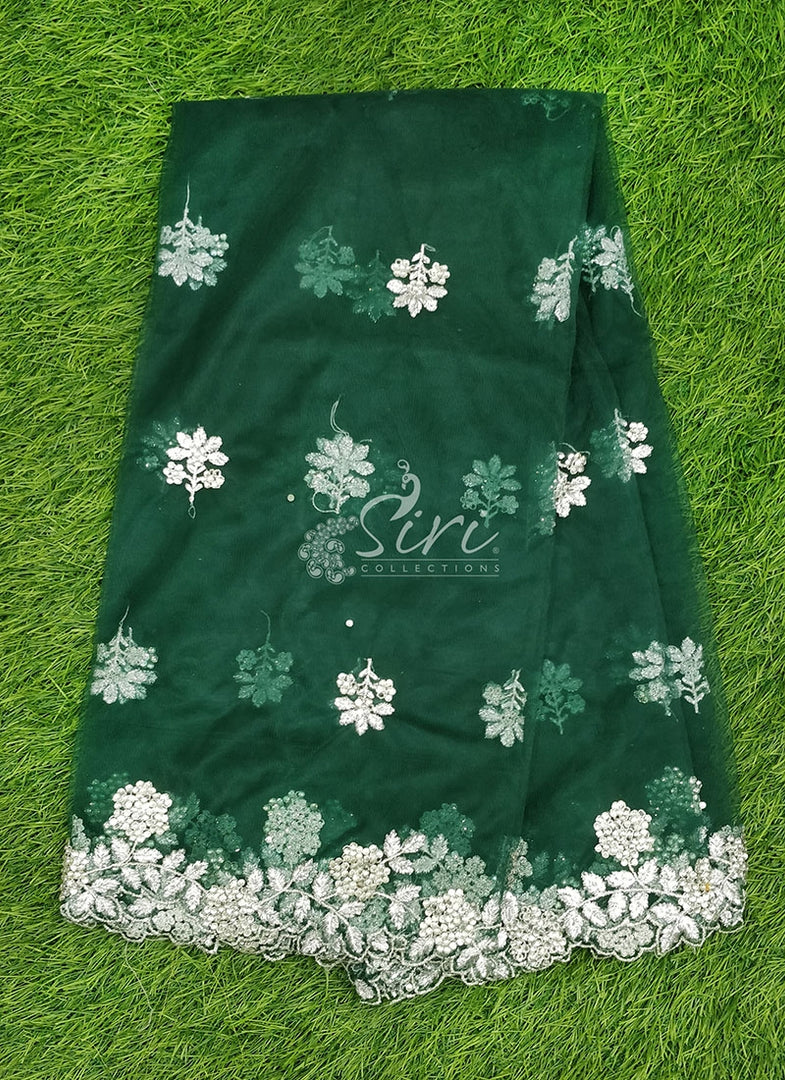 Designer Net Cut Work Dupatta
