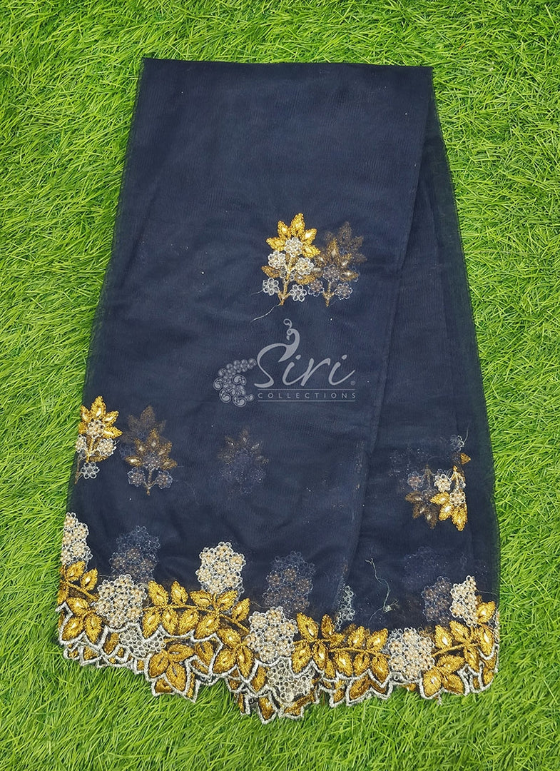 Designer Net Cut Work Dupatta