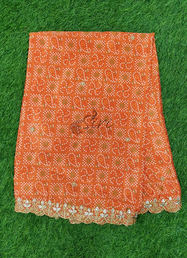 Beautiful Designer Printed Cut Work Dupatta