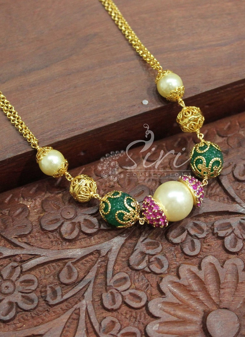 Designer Micro Polish Gold Plated Chain