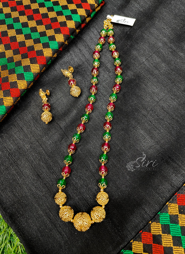 Beautiful Onyx Beads Chain Maala
