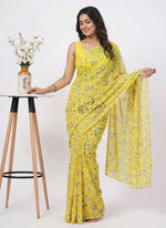 Load image into Gallery viewer, Beautiful Garden Vareli Americano Chiffon Saree
