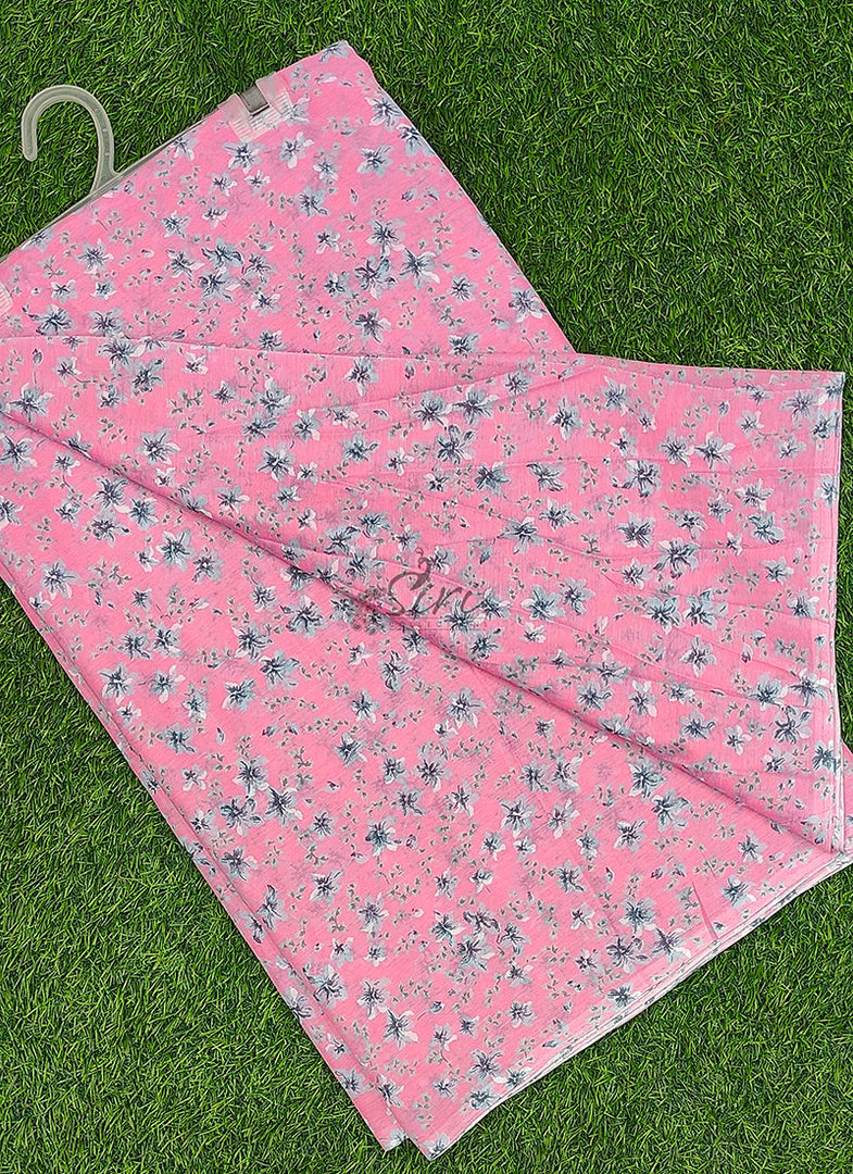 Beautiful Garden Vareli Americano Chiffon Saree