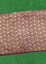 Load image into Gallery viewer, Beautiful Banarasi Silk Fabric in Allover Jaal Design