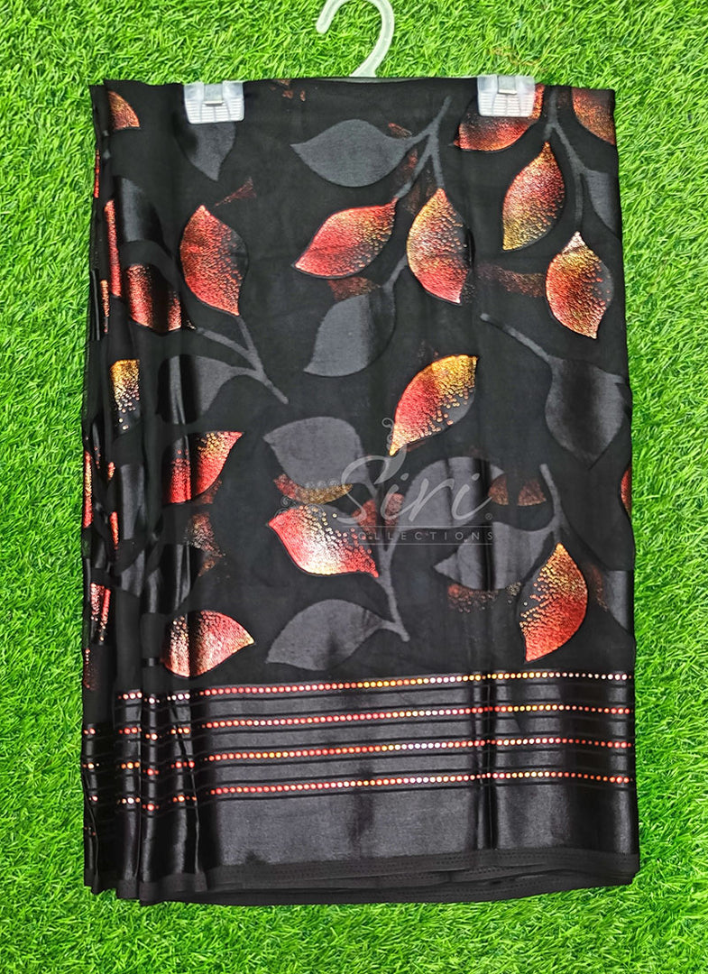 Beautiful Brasso Georgette Saree