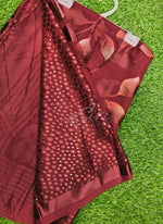 Load image into Gallery viewer, Beautiful Brasso Georgette Saree