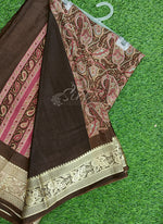 Load image into Gallery viewer, Beautiful Digital Print Crepe Saree
