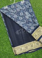 Load image into Gallery viewer, Beautiful Digital Print Crepe Saree
