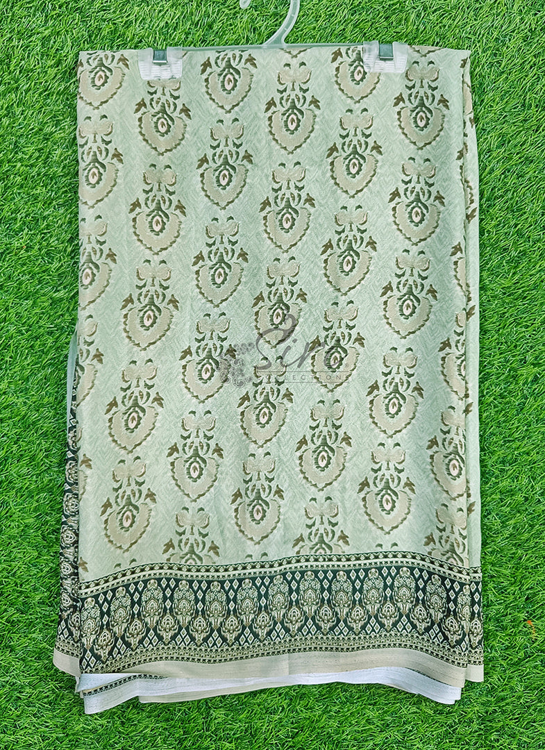 Beautiful Digital Print Crepe Saree