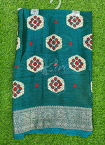 Load image into Gallery viewer, Festive Printed Fancy Chinon Crepe Saree
