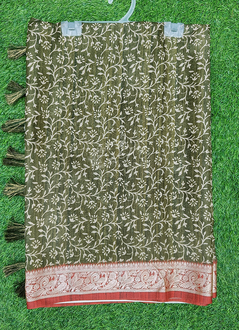 Beautiful Digital Print Viscose Crepe Saree
