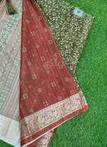 Load image into Gallery viewer, Beautiful Digital Print Viscose Crepe Saree
