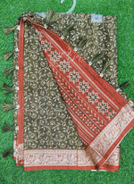 Load image into Gallery viewer, Beautiful Digital Print Viscose Crepe Saree
