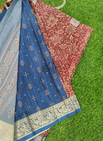 Load image into Gallery viewer, Beautiful Digital Print Viscose Crepe Saree

