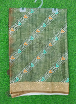 Load image into Gallery viewer, Beautiful Digital Print Viscose Crepe Saree
