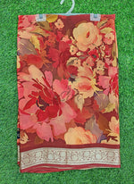 Load image into Gallery viewer, Beautiful Chinon Crepe Saree in Digital Print