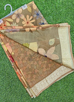 Load image into Gallery viewer, Beautiful Chinon Crepe Saree in Digital Print