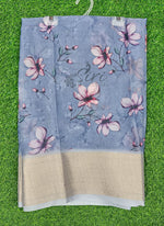 Load image into Gallery viewer, Lovely Soft Crepe Organza Saree in Digital Print
