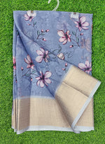 Load image into Gallery viewer, Lovely Soft Crepe Organza Saree in Digital Print
