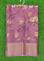 Load image into Gallery viewer, Lovely Soft Crepe Organza Saree in Digital Print
