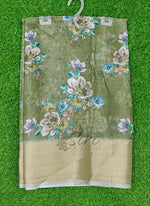 Load image into Gallery viewer, Lovely Soft Crepe Organza Saree in Digital Print
